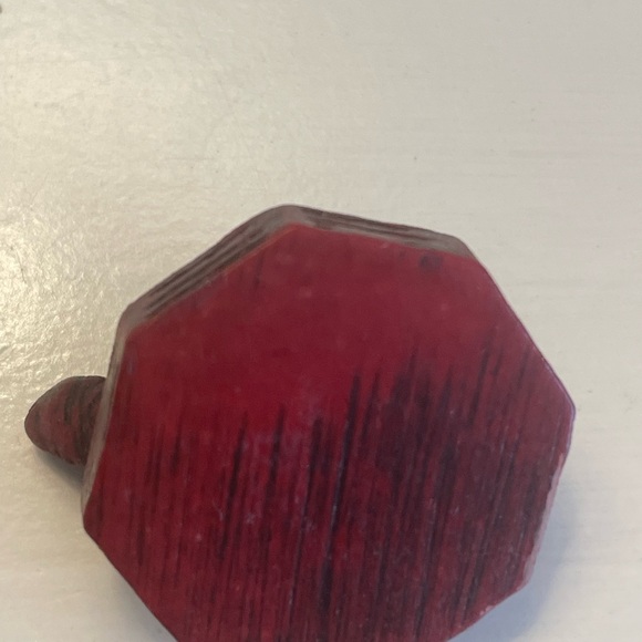 Turtle Mini Figure Faux Cinnabar Netsuke Style New in Box No Tags - Picture 5 of 5